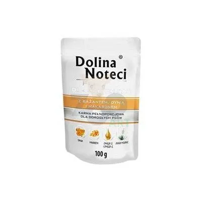 Dolina Noteci PREMIUM dla psów małych ras z bażantem dynią i makaronem 100g