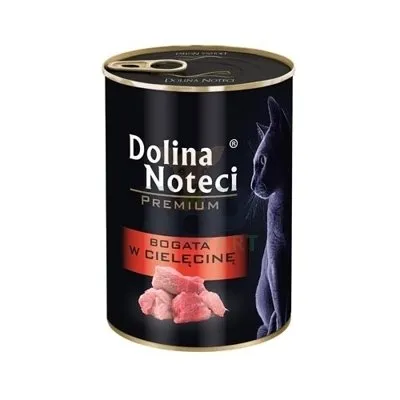 Dolina noteci Premium dla kota bogata w Cielęcinę 400g