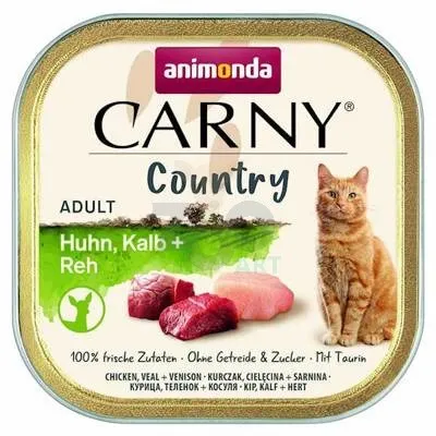 ANIMONDA Carny Country Adult Kurczak,Cielęcina i Sarna 100g