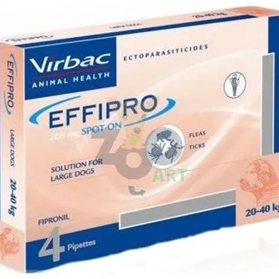 EFFIPRO  Spot-On pies L 20-40 kg (pipeta 4 x 2,68ml)