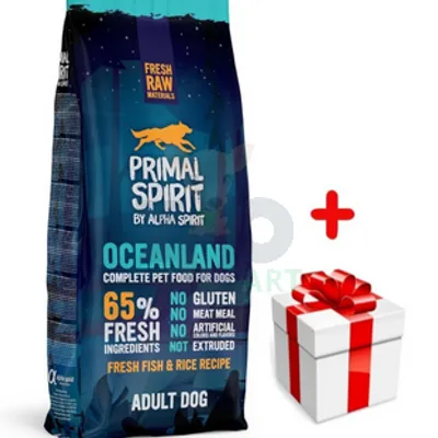 PRIMAL SPIRIT 65% Oceanland 12kg + niespodzianka dla psa GRATIS!