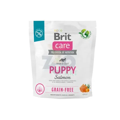 BRIT CARE Dog Grain-free Puppy Salmon 1kg