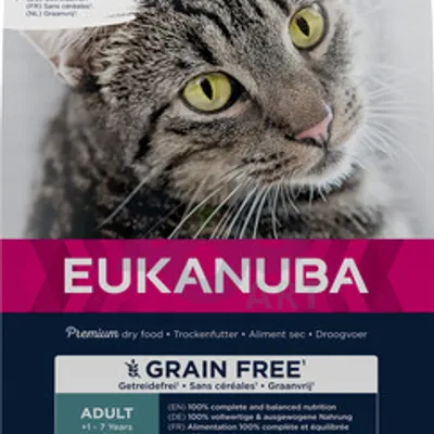 EUKANUBA  Grain Free adult salmon 10kg