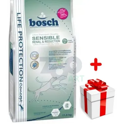 BOSCH Sensible Renal & Reduction - sucha karma dla psów dorosłych 11,5kg + niespodzianka dla psa GRATIS!