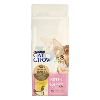 PURINA Cat Chow Kitten Karma bogata w kurczaka 15kg