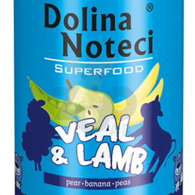 DOLINA NOTECI PREMIUM SUPERFOOD cielęcina i jagnięcina 400g