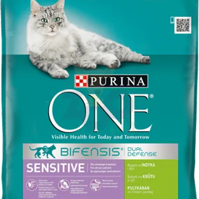 Purina One Cat Sensitive Karma z indykiem dla kota 800g