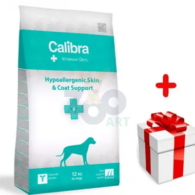 Calibra Veterinary Diets Dog Hypoallergenic 12kg + Niespodzianka dla psa GRATIS