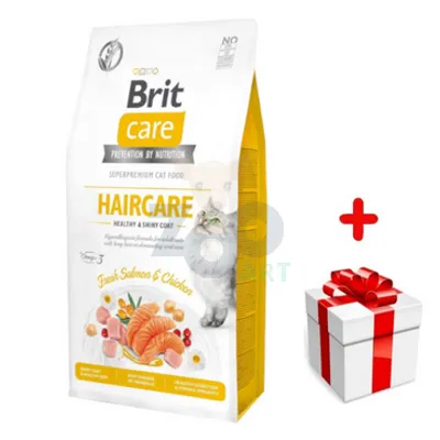 BRIT Care Cat  Grain-Free Haircare 2kg + niespodzianka dla kota GRATIS!