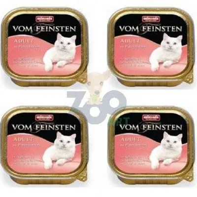 ANIMONDA Vom Feinsten Adult Cat smak: z sercami indyka 6 x 100g