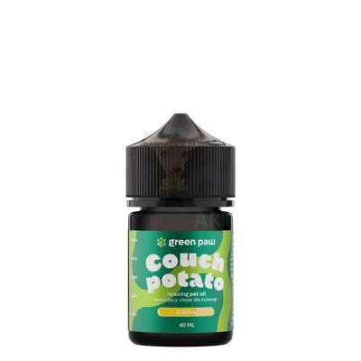 Green Paw Couch Potato 60ml - Olejek z CBD na bazie oleju z łososia z 10% dodatkiem oleju z kryla