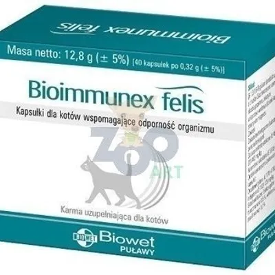 BIOWET Bioimmunex Felis 40 kapsułek