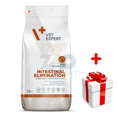 VETEXPERT Intestinal Elimination 12kg + niespodzianka dla psa GRATIS!