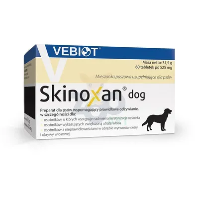 VEBIOT Skinoxan dog 60 tabletek