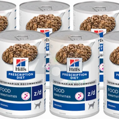 HILL'S PD Prescription Diet Canine z/d Food Sensitivities 6x370g