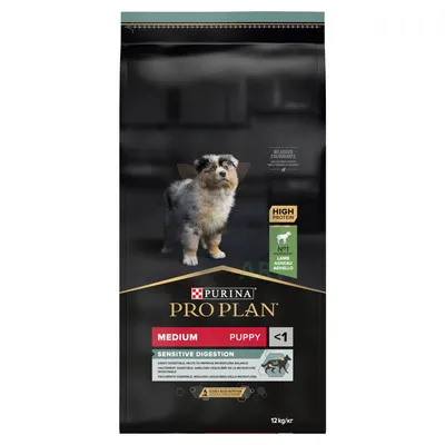 PRO PLAN Sensitive Digestion Puppy Karma dla szczeniąt bogata w jagnięcinę 12kg