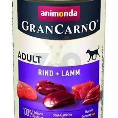 ANIMONDA Grancarno Adult Dog Wołowina + jagnięcina 400g