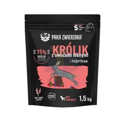 Paka Zwierzaka - Seventh heaven - Królik z owocami leśnymi 1,5kg