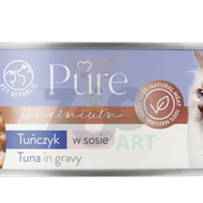 PetRepublic Pure tuńczyk w sosie 80g