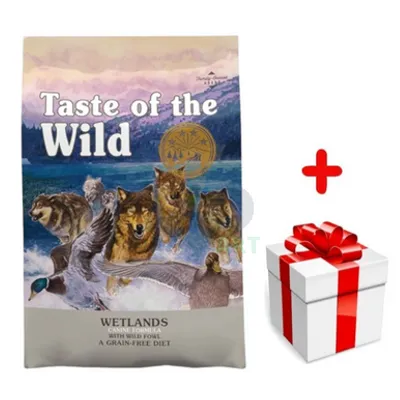 TASTE OF THE WILD Wetlands 5,6kg + niespodzianka dla psa GRATIS!