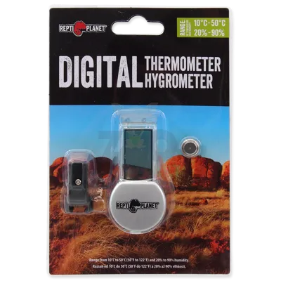 REPTI PLANET termometr/higrometr LCD