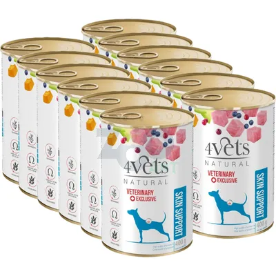 4Vets Dog Skin Support 12x400 g