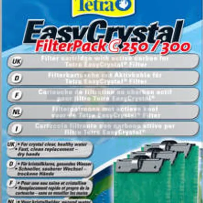 TETRA EasyCrystal Filter Pack 250/300 with Activated Carbon