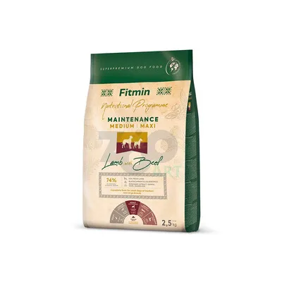 FITMIN Medium Maintenance Lamb&Beef 2,5kg