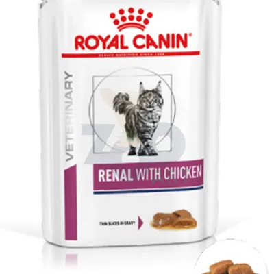 ROYAL CANIN Renal with Chicken 12x85g saszetka