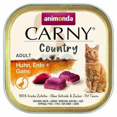 ANIMONDA Carny Country Adult Kurczak, Kaczka i Gęś 100g