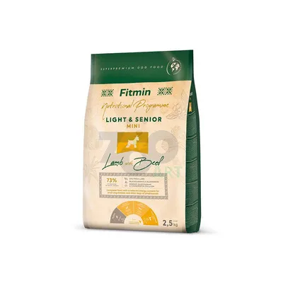 FITMIN Mini Light Senior Lamb&Beef 2,5kg