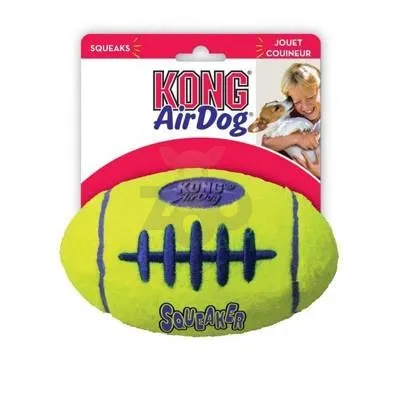 KONG AIRDOG Squeaker Football - zabawka dla psa- S