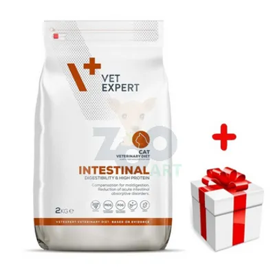 VETEXPERT Cat Intenstinal 2kg + niespodzianka dla kota GRATIS!