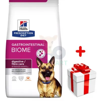 HILL'S PD Prescription Diet Canine Gastrointestinal Biome 10kg + niespodzianka dla psa GRATIS!