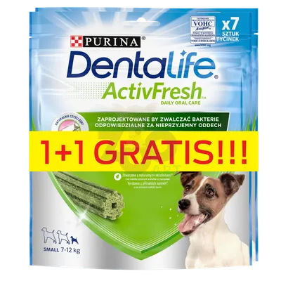 Purina Dentalife Activefresh Small 115g+115g GRATIS