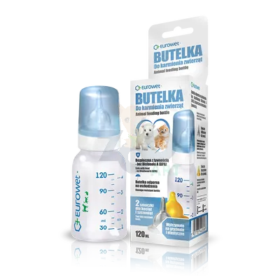 EUROWET Butelka do karmienia zwierząt 120ml