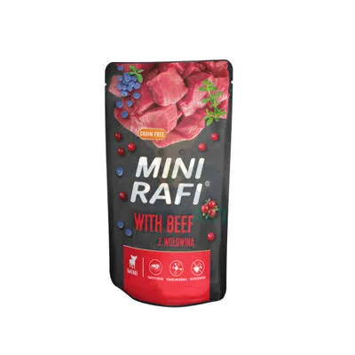 DOLINA NOTECI Mini Rafi z wołowiną 150g