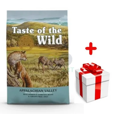 TASTE OF THE WILD Appalachian Valley small breed 12,2kg + niespodzianka dla psa GRATIS!