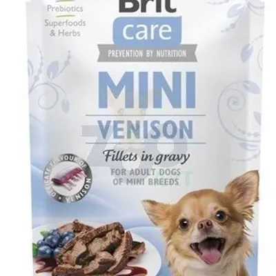 Brit Care Mini Venison fillets in gravy 85g