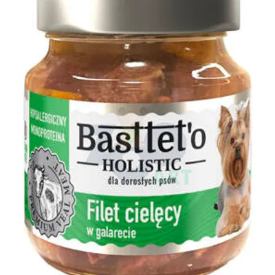 Basttet'o Holistic filet cielęcy w galerecie dla psów 130g