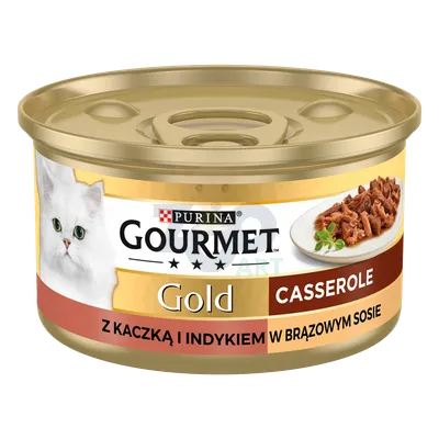 Purina Gourmet Gold kaczka/indyk w sosie 85g