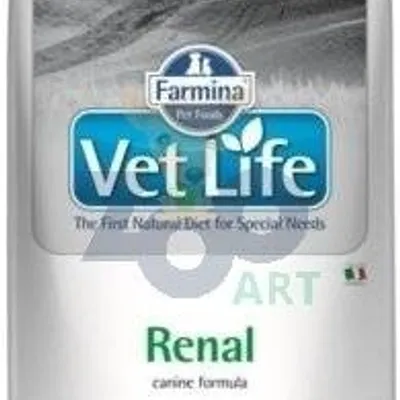 FARMINA Vet Life Dog Renal 12kg + Advantix - dla psów 25-40kg (pipeta 4ml)