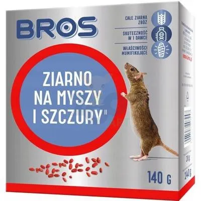 BROS - ziarno na myszy i szczury 140g