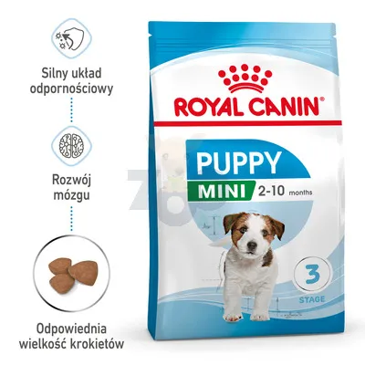 ROYAL CANIN Mini Puppy 2kg karma sucha dla szczeniąt, od 2 do 10 miesiąca życia, ras małych