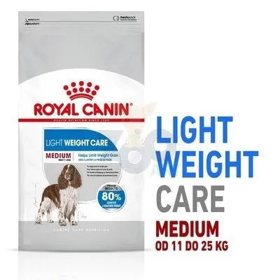 ROYAL CANIN CCN Medium Light Weight Care 12kg karma sucha dla psów dorosłych, ras średnich z tendencją do nadwagi