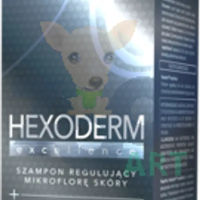 HEXODERM excellence Szampon regulujący mikroflorę skóry dla psów i kotów 200ml