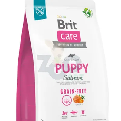 BRIT CARE Dog Grain-free Puppy Salmon 3kg