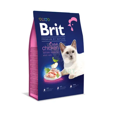 BRIT Premium By Nature Adult Cat Chicken 8kg