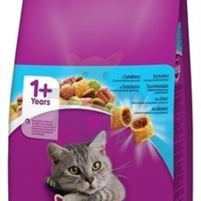 WHISKAS Adult 1,4kg - sucha karma dla kotów z tuńczykiem i warzywami