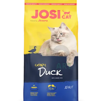 JOSERA JosiCat Crispy Duck 18kg + niespodzianka dla kota GRATIS!